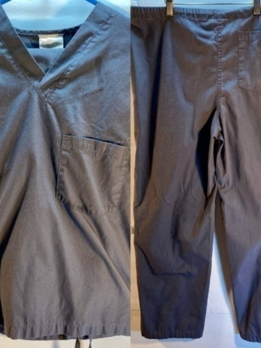 ALLHEART SCRUBS BASIC UNISEX TOP AND PANTS SML